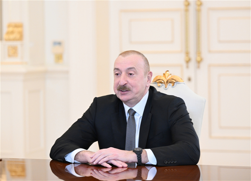 Президент Ильхам Алиев: Православная община Азербайджана является важным фактором межгосударственных отношений с Россией