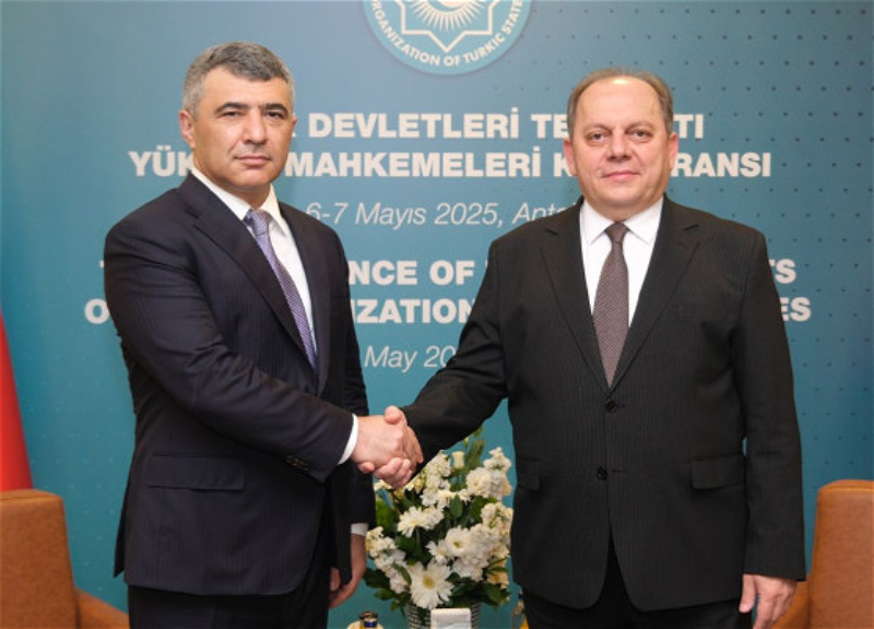 İnam Kərimov Türkiyədə Türk Dövlətləri Ali Məhkəmələrinin Konfransında iştirak edib - FOTO