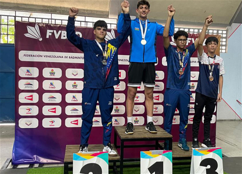 Azərbaycan badmintonçuları beynəlxalq turnirdə 3 qızıl medal qazanıblar