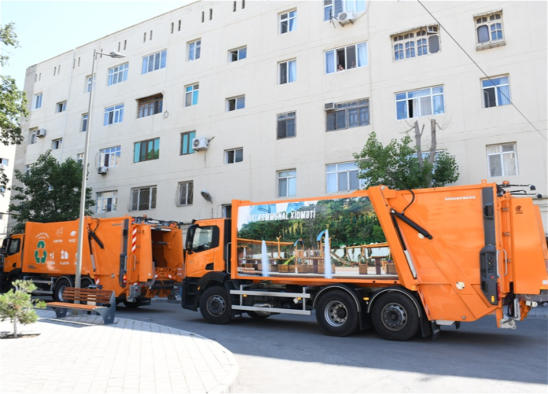 Xəzər rayonunda 400-dən çox zibil konteyner meydançası yaradılıb