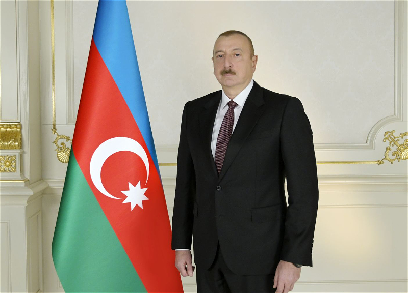 Ильхам Алиев поделился публикацией в связи с Днем Вооруженных сил - ВИДЕО