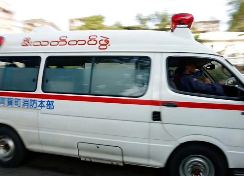 Myanmarda güclü partlayış: 46 nəfər həlak olub