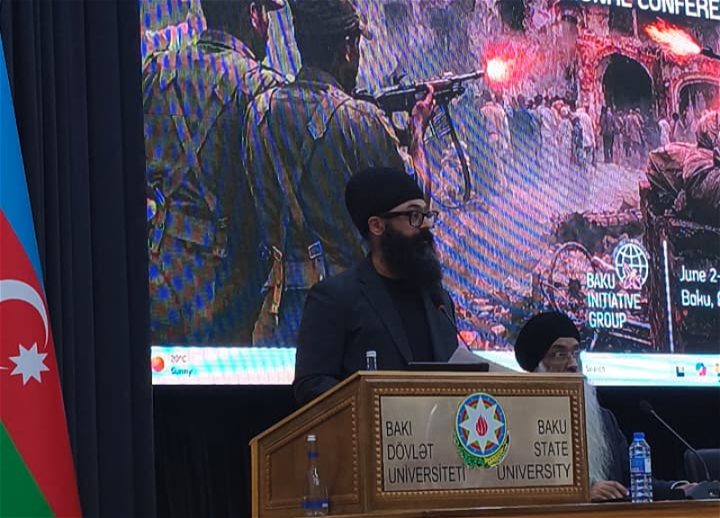Moninder Sinqh: Hindistan bizi dünyaya terrorçu kimi təqdim etmək üçün dezinformasiya yayır