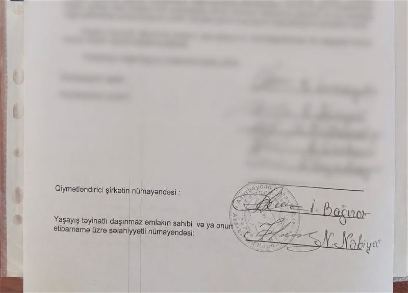 Ясамальская ИВ отреагировала на новость о «незаконном сносе» жилья - ФОТО