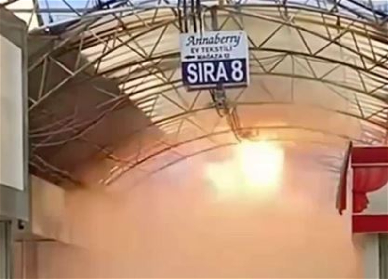 В ТЦ Садарак произошло короткое замыкание - ВИДЕО