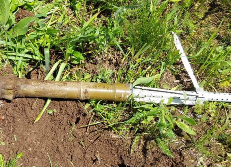 В Нахчыване пиротехники обезвредили обнаруженный боеприпас - ВИДЕО